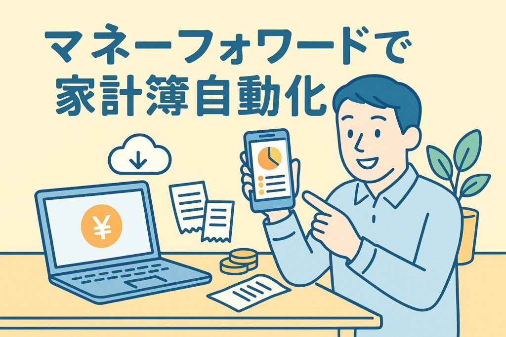 家計簿自動化のイメージ