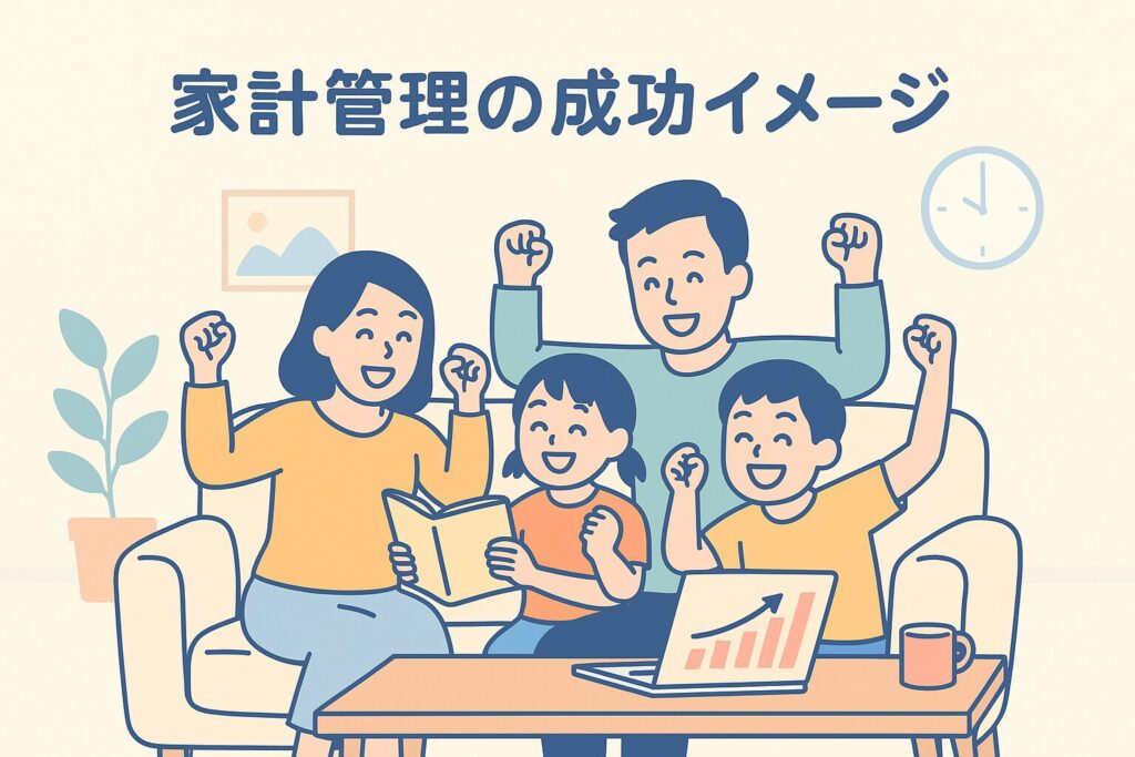 家計分析グラフのイメージ