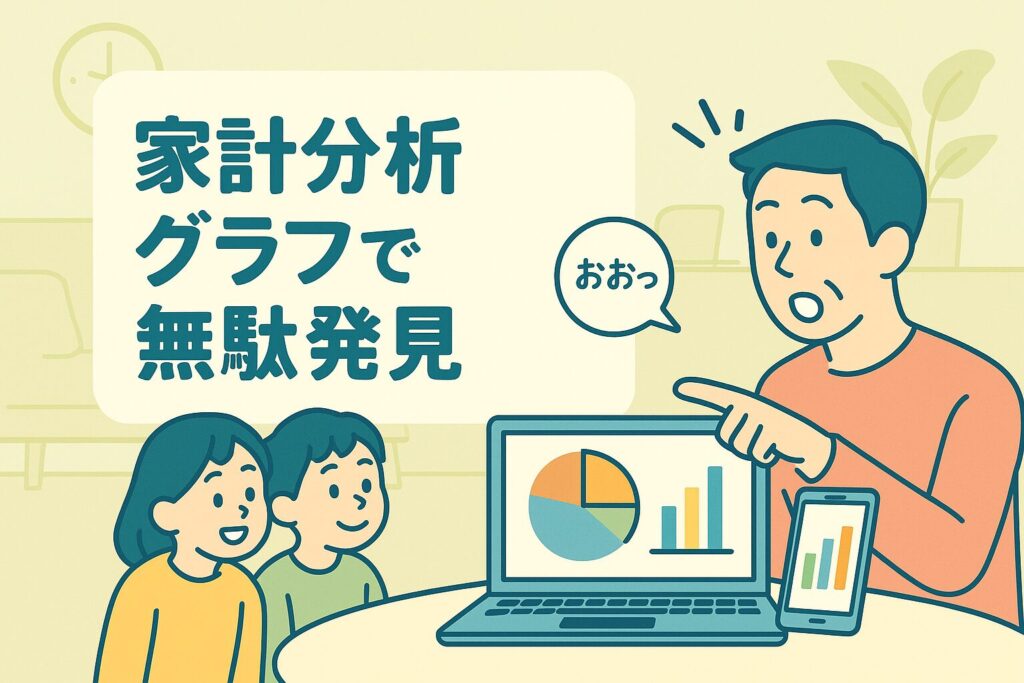 家計分析グラフのイメージ